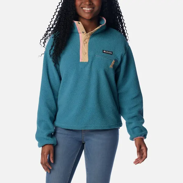 image of Columbia Helvetia Sherpa Fleece - L Multi Hoodies and Sweatshirts female 2014561-336 L