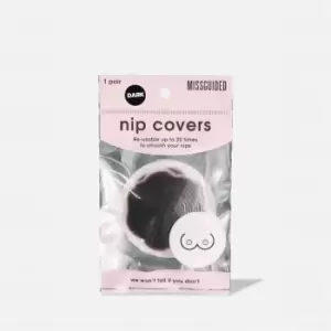 image of Missguided Nipple Covers Dark - Brown