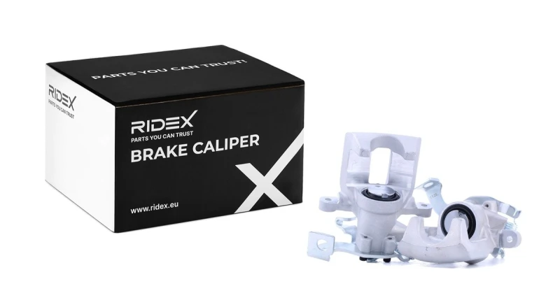 Image of RIDEX 78B1757 Brake caliper Rear Axle, without holder Aluminium Brake Caliper (78)