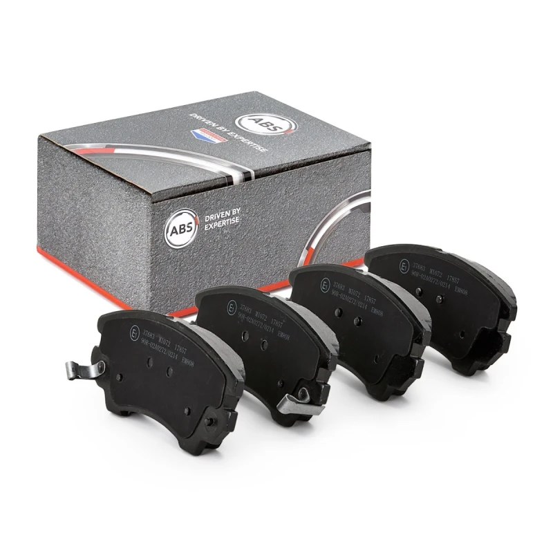 Image of A.B.S. 37683 Brake pad set with acoustic wear warning Brake Pad Set,disc brake (402)