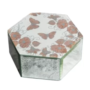 image of Sophia Rose Gold Collection Trinket Box