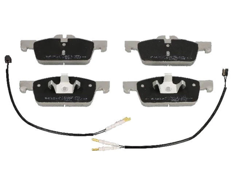Image of ASHIKA 50-00-0657 Brake pad set Front Axle, incl. wear warning contact Brake Pad Set,disc brake (402)