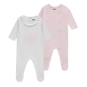 KENZO 2 Pack Babygrow - Pink