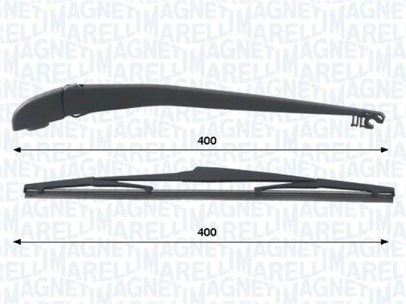 Image of MAGNETI MARELLI Wiper arm set MAGNETI MARELLI 000723180431