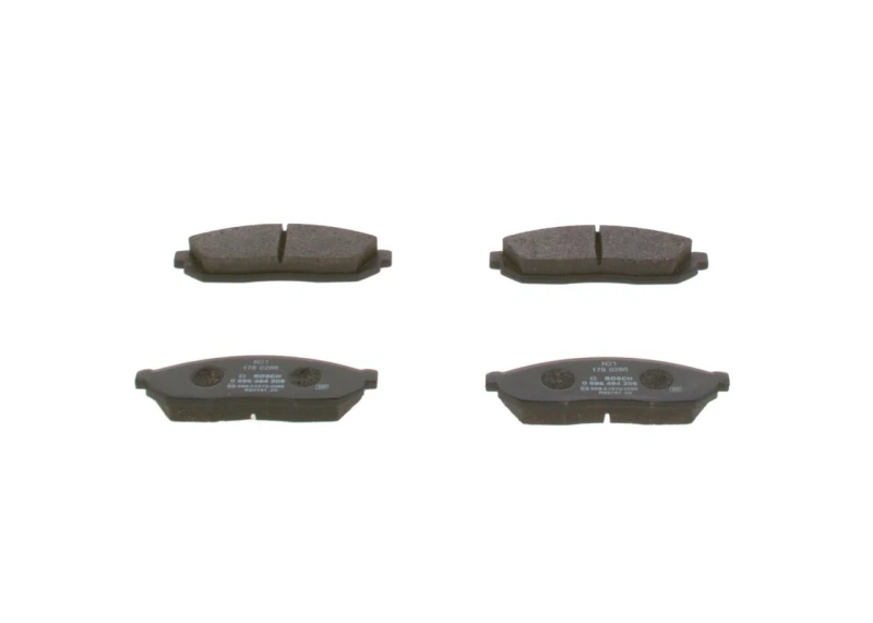Image of Brake pad set Bosch 0 986 494 208