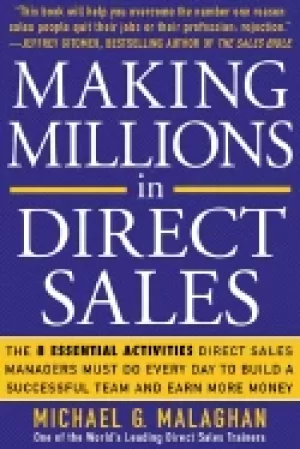 Image of making millions in direct sales the 8 essential activities direct sales man