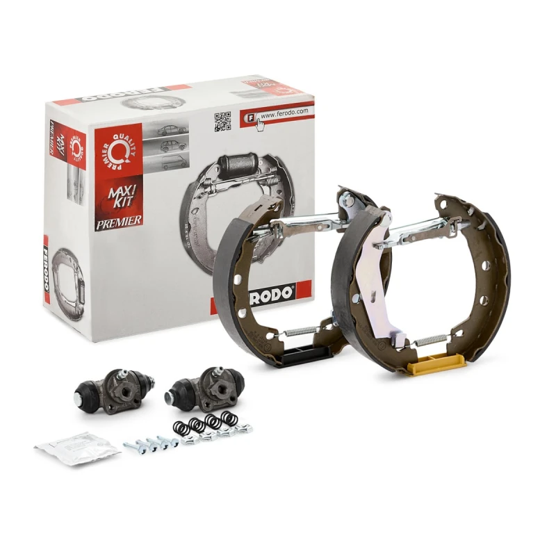 Image of FERODO FMK266 Brake Set, drum brakes with wheel brake cylinder Brake Set,drum brakes (3859)