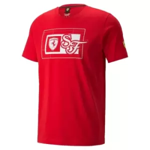 Image of 2022 Ferrari Race Graphic Tee (Red)