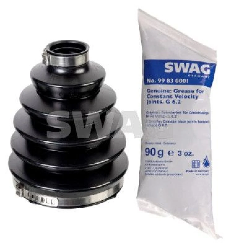 Image of CV boot kit, drive shaft SWAG 33 10 3046