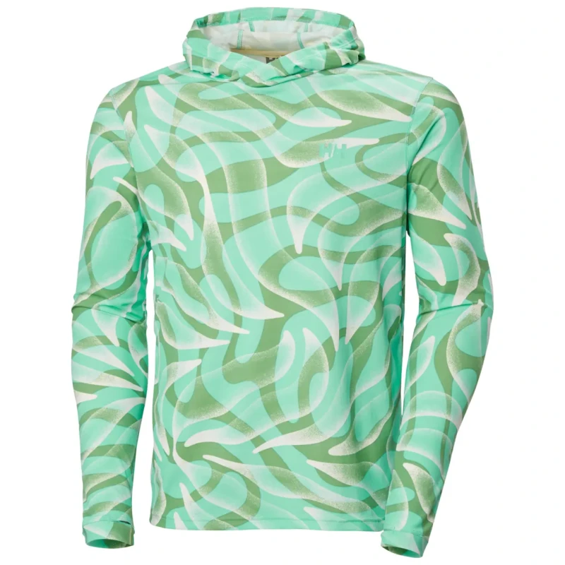 Image of Hooded sweatshirt Helly Hansen Lifa Active Solen Bleu Male 2XL