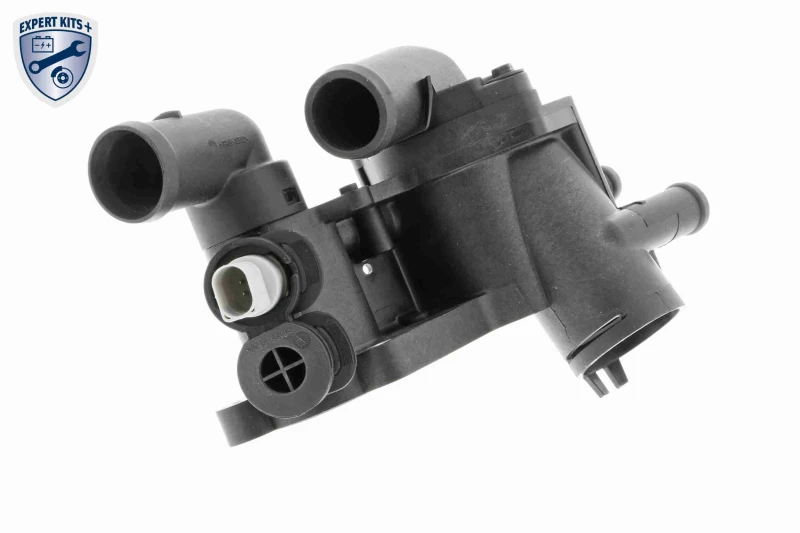 Image of VEMO V15-99-2036 Thermostat Housing with gasket/seal, with thermostat Plastic Thermostat Housing (1792)