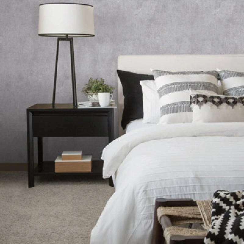 Image of Galerie Wallpaper Galerie Natural FX Textured Grey and Black Wallpaper Multi