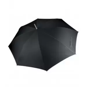 image of Kimood Automatic Opening Transparent Dome Umbrella (One Size) (Black)