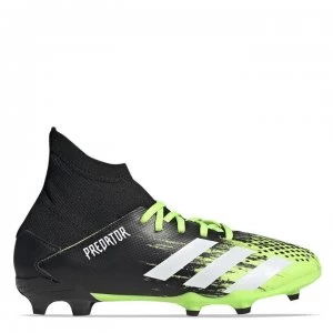 Image of adidas 20.3 Junior FG Football Boots - SignGreen/Black