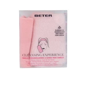 Image of CLEANSING EXPERIENCE toalla desmaquilladora + banda cabello