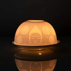 image of Buddha Face Dome Tealight Holder