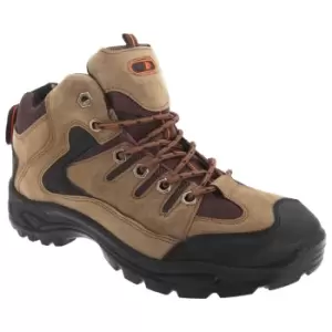 Image of Dek Mens Ontario Lace-Up Hiking Trail Boots (11 UK) (Khaki)