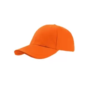 Image of Atlantis Liberty Sandwich Heavy Brush Cotton 6 Panel Cap (Pack Of 2) (One Size) (Orange/Orange)