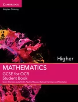 Image of GCSE mathematics for OCR Higher Student book by Karen Morrison