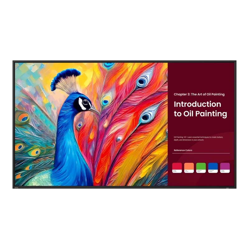 Image of BenQ SH5504 Digital signage flat panel 139.7cm (55") LCD 800 cd/