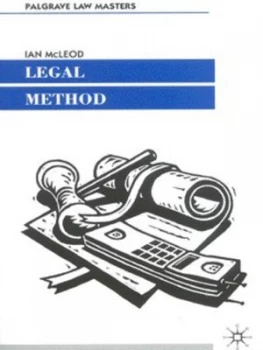 Image of Legal Method by T. I Mcleod Book