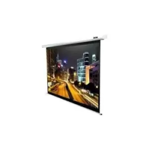 Image of Manual Pull Down 202cm x 127cm Viewing Area 94" Diagonal 16:10 Format White Case Manual Series