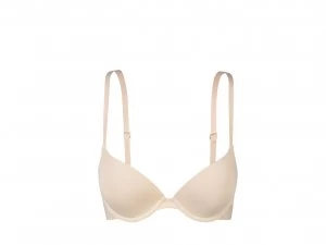 Image of DKNY Classic Cotton Custom Lift Bra White
