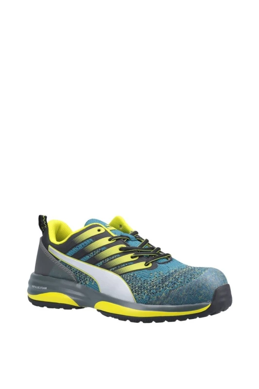 Image of PUMA SAFETY 'Charge Low' Safety Trainers Green male