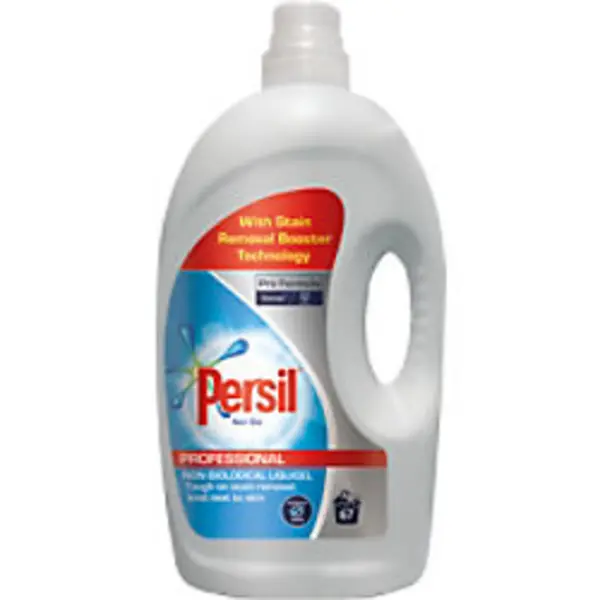 image of Persil Professional Non Bio Laundry Washing Liquid Detergent 5L