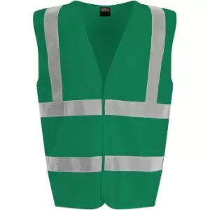 Image of PRO RTX High Visibility Unisex Waistcoat (3XL) (Paramedic Green) - Paramedic Green