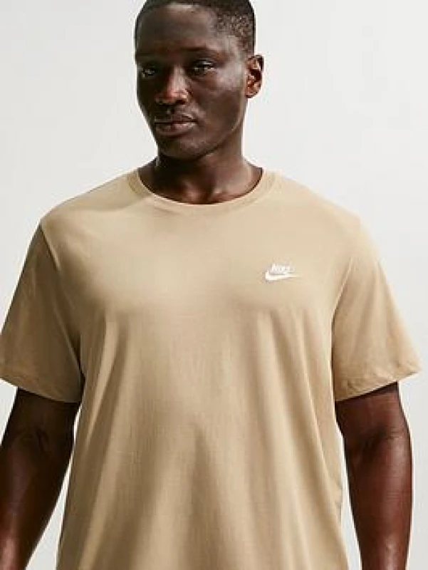 Image of Nike Sportswear Club T-Shirt Mens - Green Male S