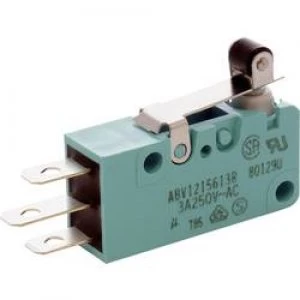 image of Panasonic ABV1215603R 250V AC, 30V DC 3A Microswitch