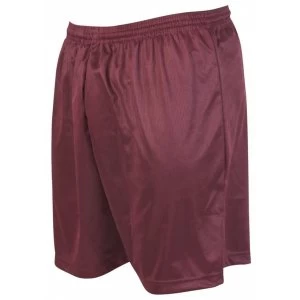 Image of Precision Micro-stripe Football Shorts 18-20" Maroon
