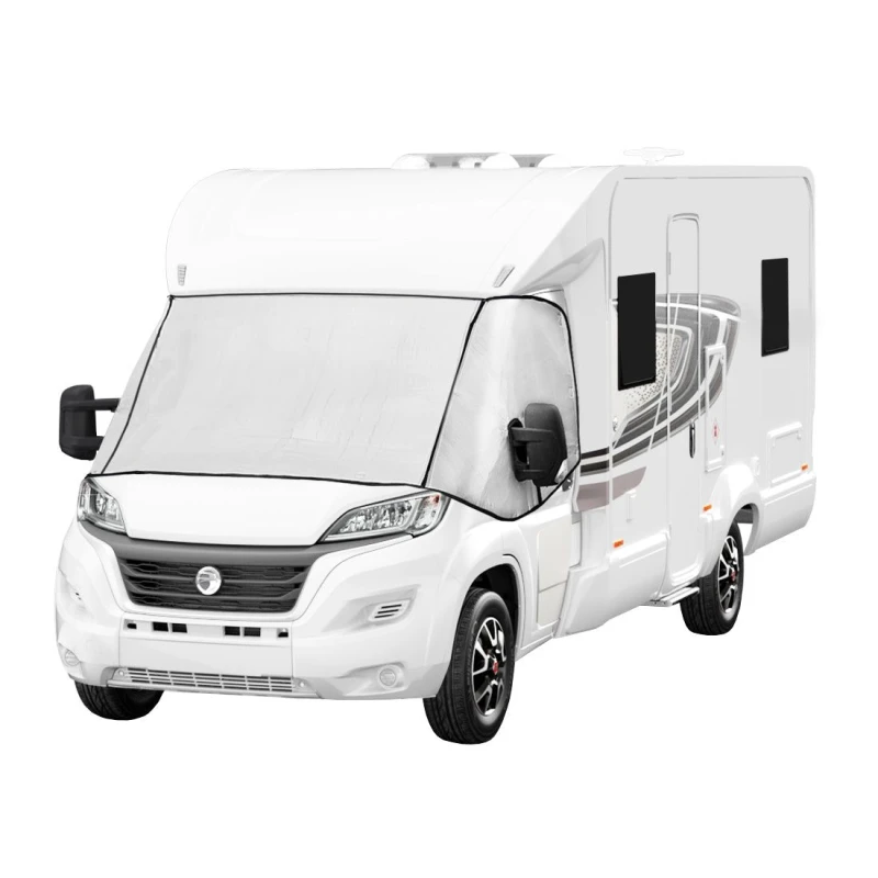 Image of MONSTER SHOP Motorhome Windscreen Cover External Thermal Screen Wrap All Year 5055986194798