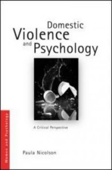 Image of Domestic Violence and Psychology by Paula Nicolson Book