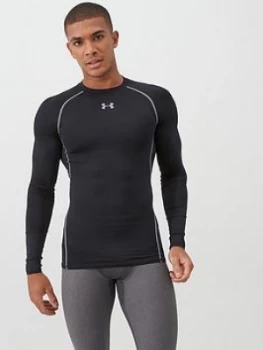 Image of Urban Armor Gear Heatgear; Armour Long Sleeve Baselayer T-Shirt - Black