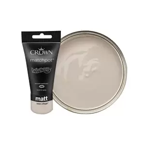 image of Crown Matt Emulsion Paint - East Village Tester Pot - 40ml