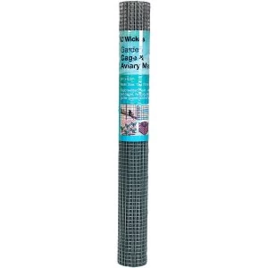 Image of Wickes 13mm Garden Cage and Aviary Wire Mesh Galvanised - 900mm x 6m