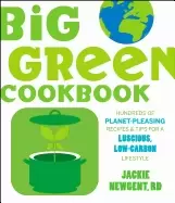 Image of big green cookbook