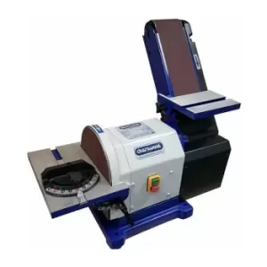 Image of BD48 Belt & Disc Sander, 4 x 8 with Integral Dust Collection - Charnwood