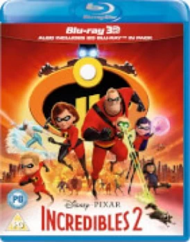 Incredibles 2 3D (Includes 2D Version)