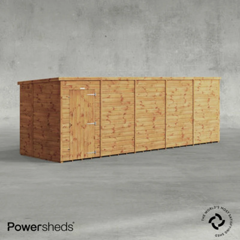 Image of 20X6 Powersheds Overlap Pent No Windows