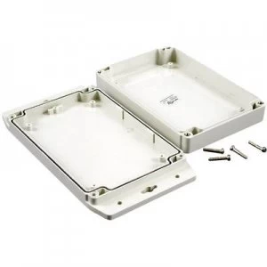 image of Hammond Electronics 1555C2F22GY 1555C2F22GY Universal enclosure 120 x 66 x 42 Polycarbonate (PC) Light grey