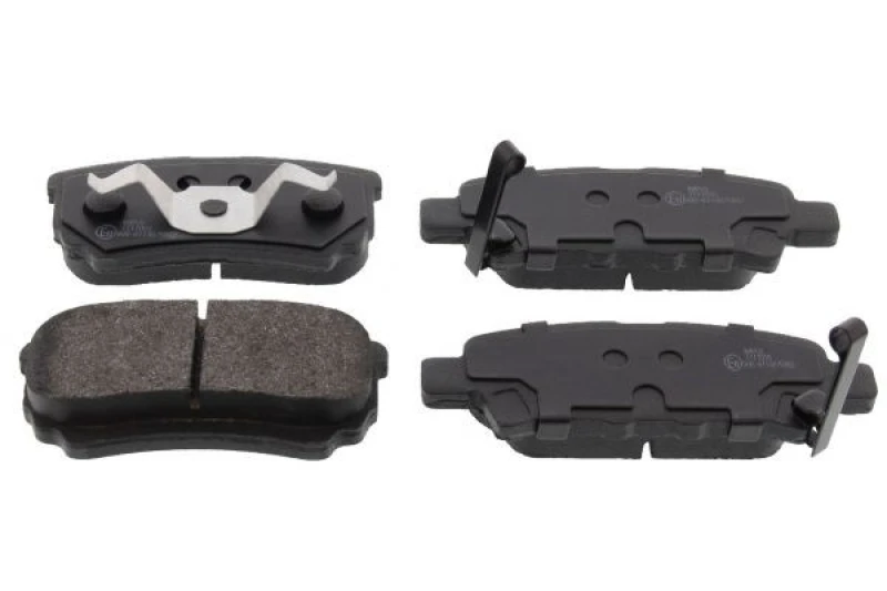 Image of MAPCO 6660 Brake pad set Rear Axle, with acoustic wear warning Brake Pad Set,disc brake (402)