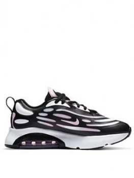 Image of Nike Air Max Exonsense Childrens Trainers - White