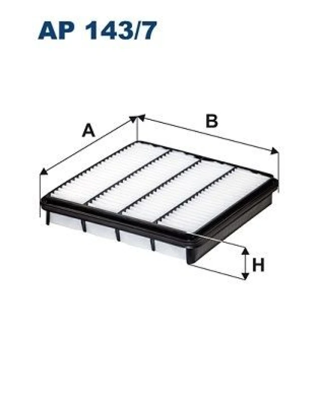 Image of FILTRON AP 143/7 Air filter Filter Insert Air Filter (8)