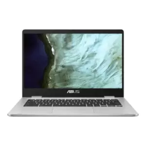Image of ASUS Chromebook - 14" - Intel Celeron N3350 - 8GB - 32GB SSD - Silver