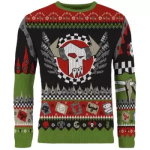 image of Warhammer 40000: Ork Christmas Jumper (Size L)