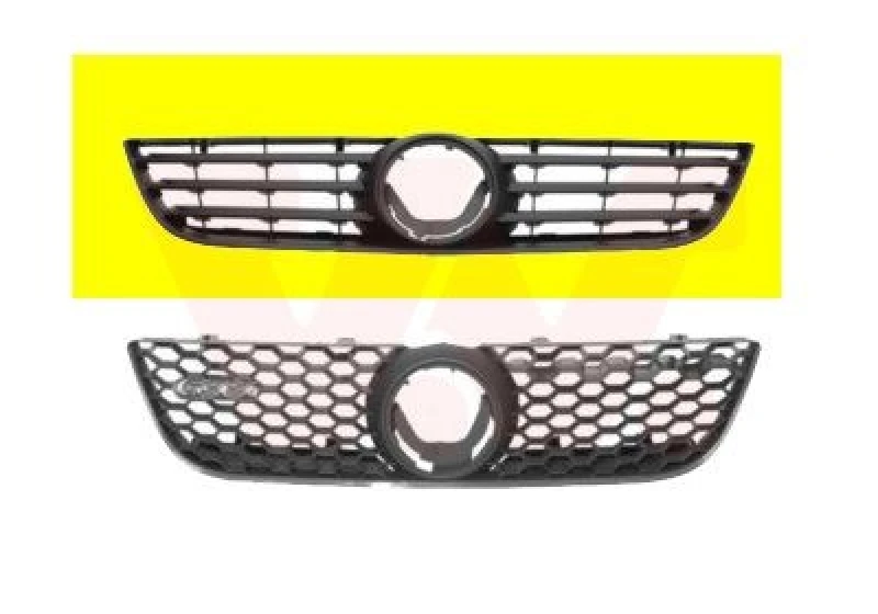 Image of VAN WEZEL Radiator Grille VAN WEZEL 5828510