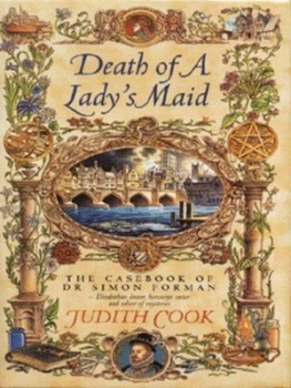 Image of Death of a Ladys Maid by Judith Cook Hardback